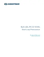 Crestron GLA-LDL-PC-0-10-WL Product Manual предпросмотр