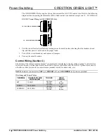 Preview for 8 page of Crestron GLXP-DIMFLV8 Installation Manual