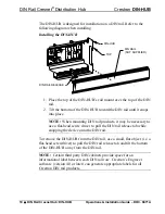 Предварительный просмотр 14 страницы Crestron Green Light DIN-HUB Operations & Installation Manual