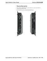 Preview for 14 page of Crestron HD-SCALER Operations & Installation Manual