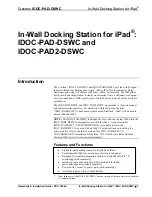 Preview for 5 page of Crestron IDOC-PAD-DSWC Operations & Installation Manual