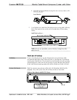 Предварительный просмотр 15 страницы Crestron IM-TCCV Operation And Installation Manual