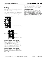 Предварительный просмотр 6 страницы Crestron infiNET CLW-SLVS1RF Installation Manual