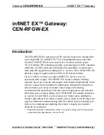 Предварительный просмотр 5 страницы Crestron infiNet EX CEN-RFGW-EX Operations & Installation Manual