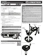 Preview for 1 page of Crestron infiNET EX CLC-FANDELVEX-W Installation Manual