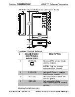 Предварительный просмотр 9 страницы Crestron infiNET Gateway C2N-MNETGW Operation Manual