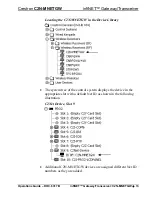 Предварительный просмотр 17 страницы Crestron infiNET Gateway C2N-MNETGW Operation Manual