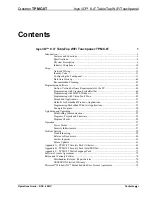 Preview for 3 page of Crestron Isys i/O TPMC-8T Operation Manual