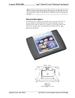 Предварительный просмотр 7 страницы Crestron Isys TPS-1700 Operation Manual