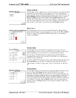 Предварительный просмотр 17 страницы Crestron Isys TPS-4000 Operation Manual