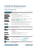 Preview for 21 page of Crestron IV-SAM-VXN-1B Product Manual