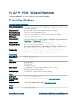 Preview for 23 page of Crestron IV-SAM-VXN-1B Product Manual