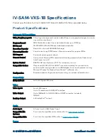 Предварительный просмотр 18 страницы Crestron IV-SAM-VXP-1B Product Manual