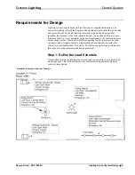 Предварительный просмотр 9 страницы Crestron Lighting Control System Design Manual