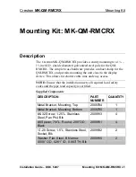 Preview for 3 page of Crestron MK-QM-RMCRX Installation Manual