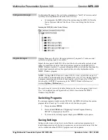 Preview for 36 page of Crestron MPS-300 Operation Manual