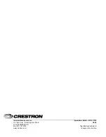 Предварительный просмотр 28 страницы Crestron MT-500C Operation Manual