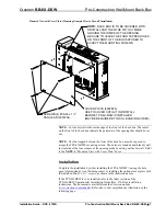 Предварительный просмотр 11 страницы Crestron Pre-Construction Wall Mount Back Box BB-6X-DSW Installation Manual