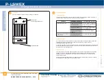 Preview for 2 page of Crestron Prodigy P-LSWEX Quick Start Manual