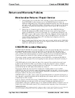 Preview for 7 page of Crestron PW-2407RU Installation Manual