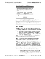 Preview for 16 page of Crestron QM-AMP3x80 Series Operation Manual