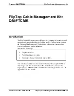 Preview for 5 page of Crestron QM-FTCMK Installation Manual