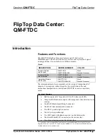 Preview for 5 page of Crestron QM-FTDC Operation And Installation Manual