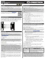 Crestron QMT  CSM-QMTDC Programming Manual preview