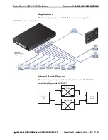 Предварительный просмотр 8 страницы Crestron QuickSwitch HD-MD8X1 Operations & Installation Manual