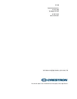 Предварительный просмотр 3 страницы Crestron Residential Lighting Design Manual