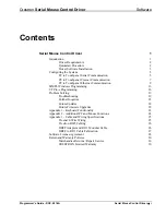 Preview for 3 page of Crestron Serial Mouse Control Driver Programmer'S Manual