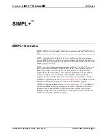 Preview for 185 page of Crestron SIMPL Windows Installation & Operating Manual