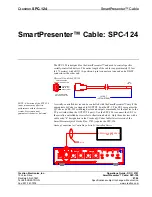 Crestron SmartPresenter SPC-124 Datasheet preview