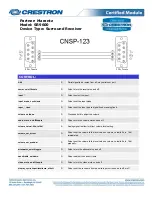 Preview for 2 page of Crestron SR9600 General Information Manual