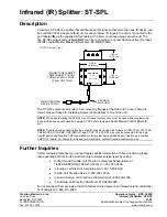 Crestron ST-SPL Operation Manual предпросмотр