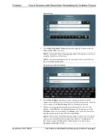 Предварительный просмотр 15 страницы Crestron Touch Screens with RoomView User Manual