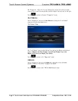 Предварительный просмотр 18 страницы Crestron TPCS-4SM Configuration Manual