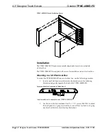 Предварительный просмотр 28 страницы Crestron TPMC-4SMD-FD Installation & Operation Manual