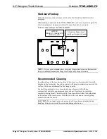 Предварительный просмотр 34 страницы Crestron TPMC-4SMD-FD Installation & Operation Manual