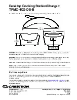 Preview for 1 page of Crestron TPMC-4XG-DS-B Specifications