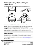 Crestron TPMC-8X-DS Manual preview