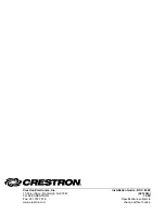 Preview for 12 page of Crestron TPMC-CBL-T Installation Manual