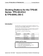 Preview for 5 page of Crestron TPS-6X-DS-C Operation Manual