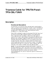 Preview for 5 page of Crestron TPS-CBL-T Install Manual