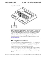 Предварительный просмотр 15 страницы Crestron TPS-ENETL Operations & Installation Manual