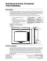 Preview for 1 page of Crestron TPS-FPAR5000L Datasheet