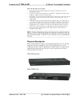 Предварительный просмотр 9 страницы Crestron TPS-G-TPI Operation Manual