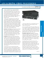 Preview for 3 page of Crestron TPS-GA-TPI Specifications