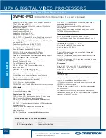 Preview for 14 page of Crestron TPS-GA-TPI Specifications