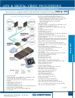 Предварительный просмотр 17 страницы Crestron TPS-GA-TPI Specifications